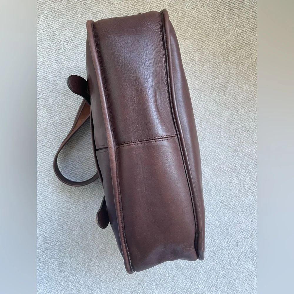 Vintage 80s Coach Musette Bag, Mocha - Picture 7 of 16